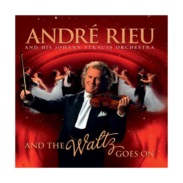 CD André Rieu and his Johann Strauss Orchestra ‎– And The Waltz Goes On