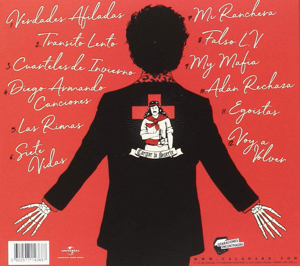CD Andrés Calamaro ‎– Cargar La Suerte
