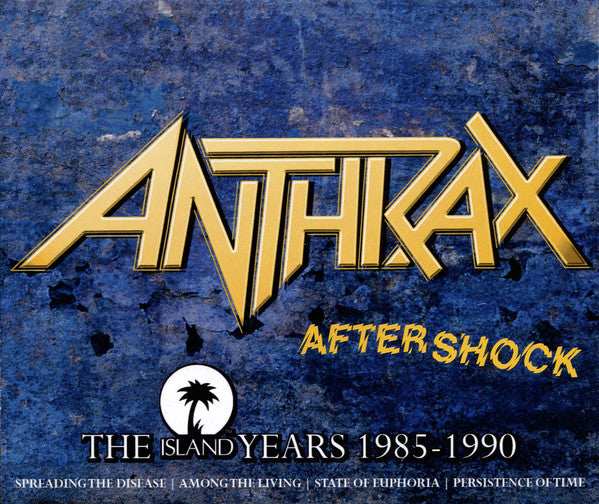 CDX4 Anthrax ‎– Aftershock (The Island Years 1985-1990)