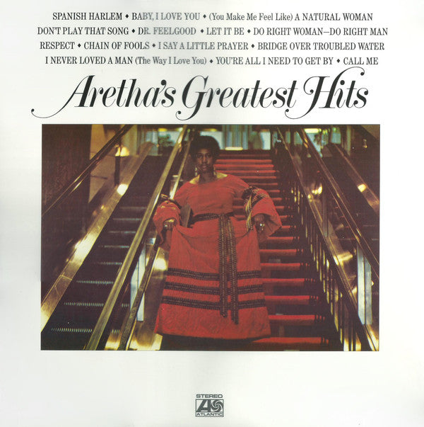 LP Aretha Franklin ‎– Aretha's Greatest Hits