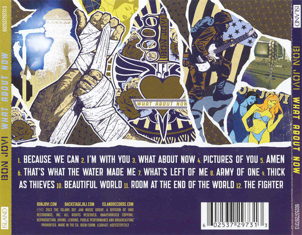 CD Bon Jovi ‎– What About Now
