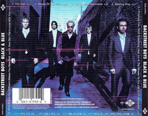 CD Backstreet Boys – Black & Blue