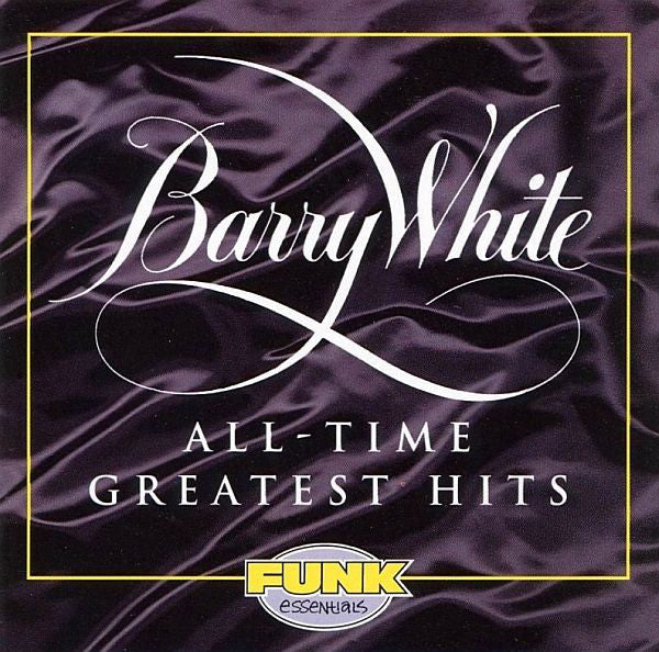 CD Barry White ‎– All-Time Greatest Hits