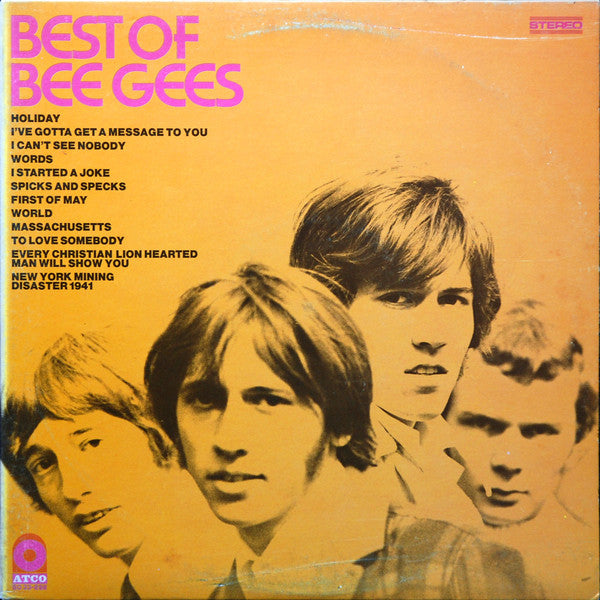 LP Bee Gees ‎– Best Of Bee Gees