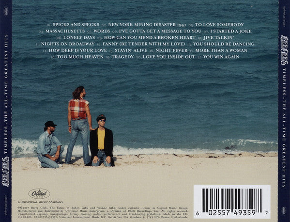 CD Bee Gees ‎– Timeless - The All-Time Greatest Hits