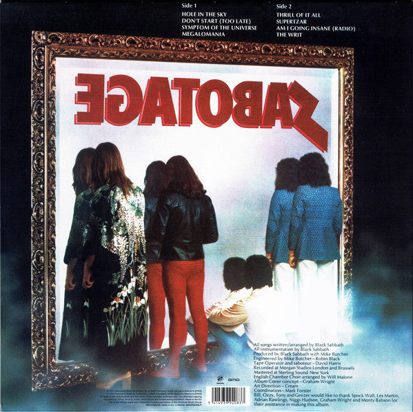 LP Black Sabbath ‎– Sabotage