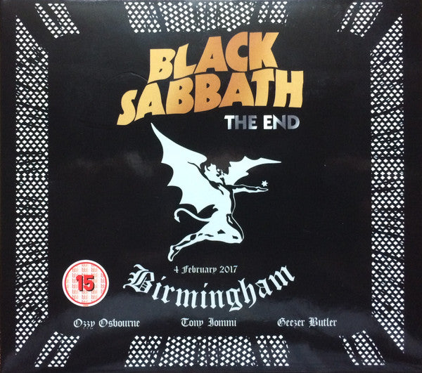 CD + DVD Black Sabbath – The End (4 February 2017 - Birmingham)