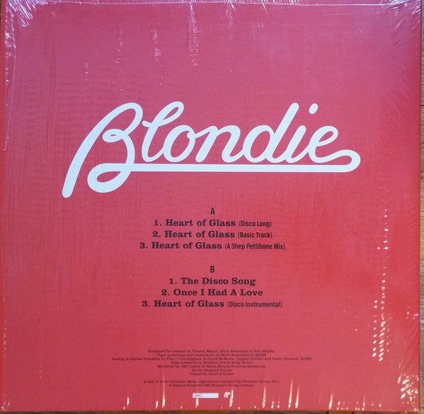 LP Blondie ‎– Heart Of Glass
