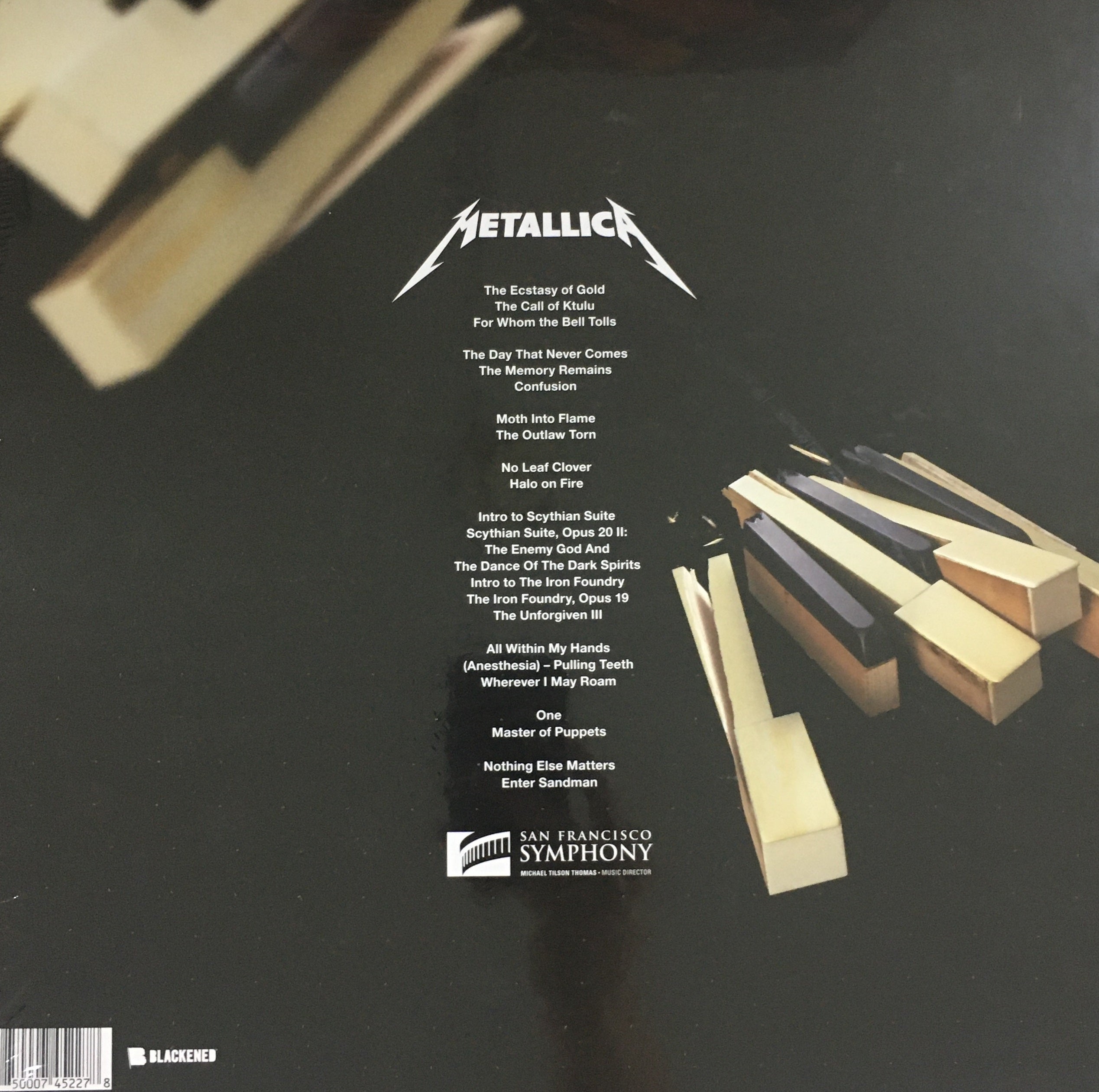 LP x 4 Box Metallica - S&M2 Metallica and San Francisco Symphony (Limited edition)