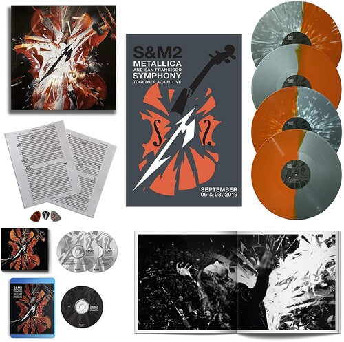 LP x 4 Box Metallica - S&M2 Metallica and San Francisco Symphony (Limited edition)