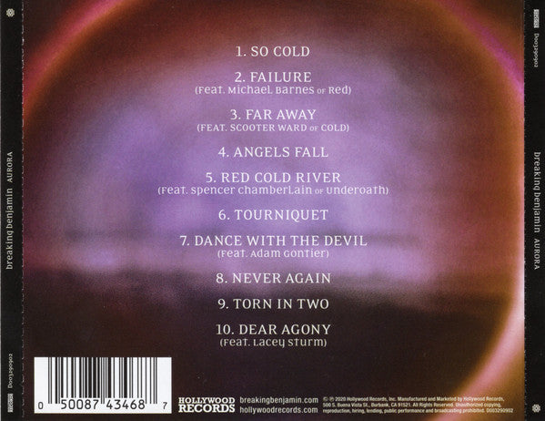 CD Breaking Benjamin ‎– Aurora