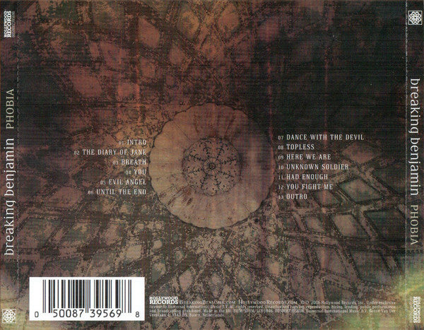 CD Breaking Benjamin – Phobia