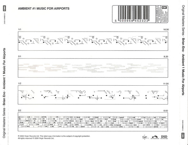 CD Brian Eno – Ambient 1 (Music For Airports)