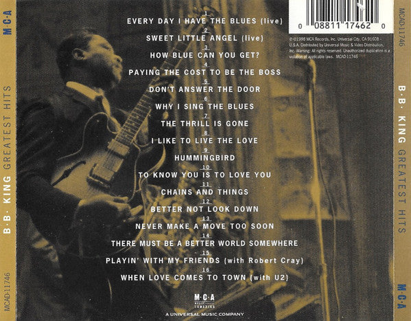 CD B.B. King – Greatest Hits