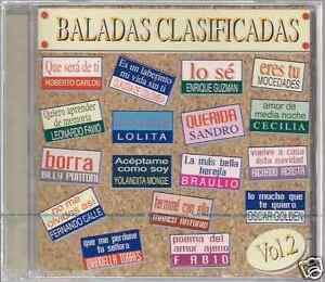 CD Baladas Clasificadas Vol.2