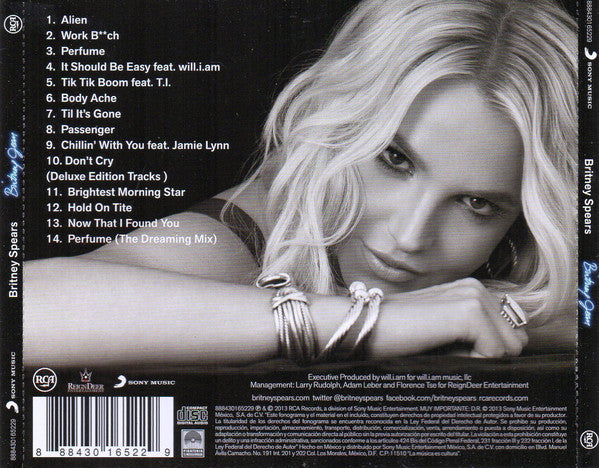 CD Britney Spears – Britney Jean Deluxe Edition