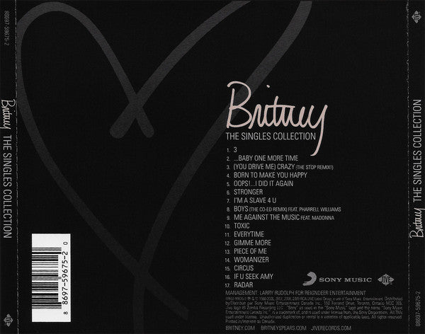 CD Britney – The Singles Collection