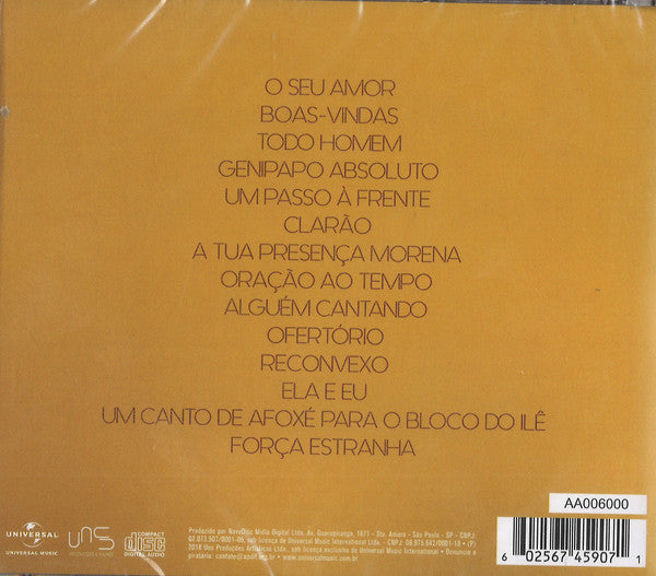 CD Caetano Veloso, Moreno Veloso, Zeca Veloso, Tom Veloso ‎– Ofertório