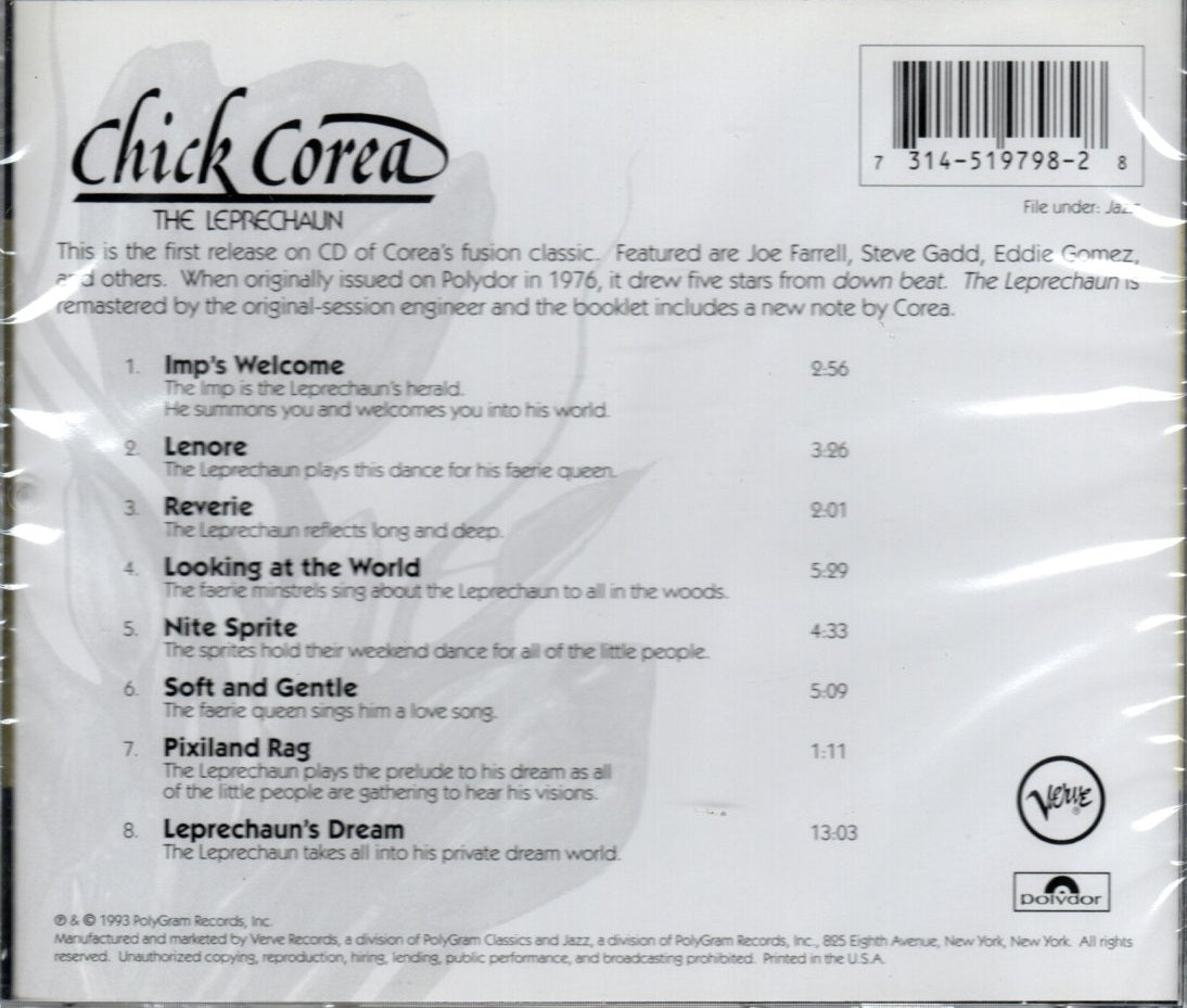 CD Chick Corea – The Leprechaun