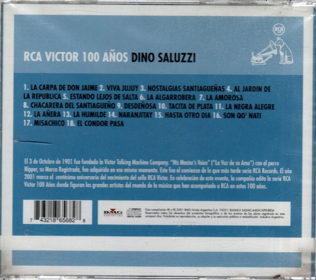 CD Dino Saluzzi - Rca Victor 100 Años