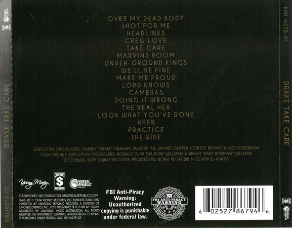 CD Drake ‎– Take Care Deluxe