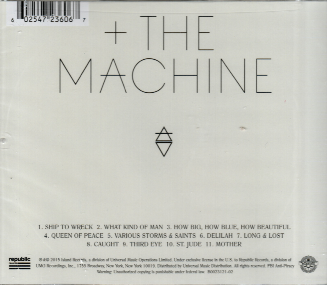 CD Florence + The Machine ‎– How Big, How Blue, How Beautiful