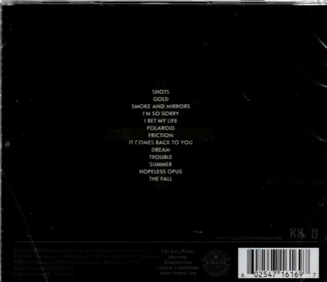 CD Imagine Dragons ‎– Smoke + Mirrors