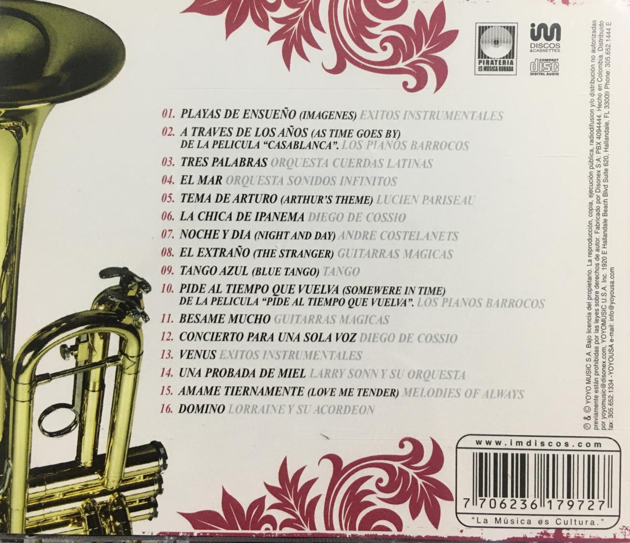 CD Intrumentales Del Siglo XX III - Yoyo Music