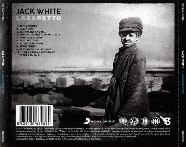 CD Jack White – Lazaretto