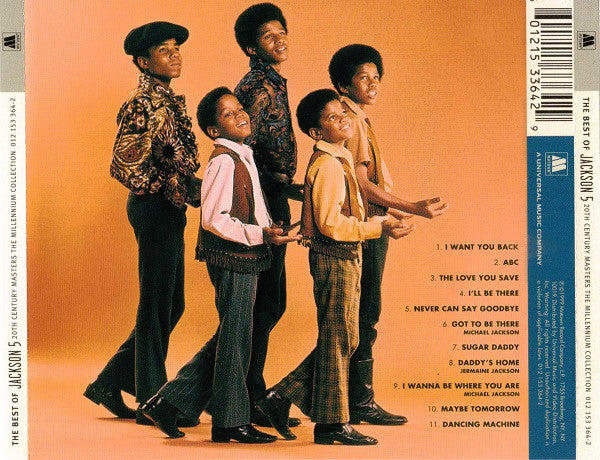 CD Jackson 5 ‎– The Best Of Jackson 5