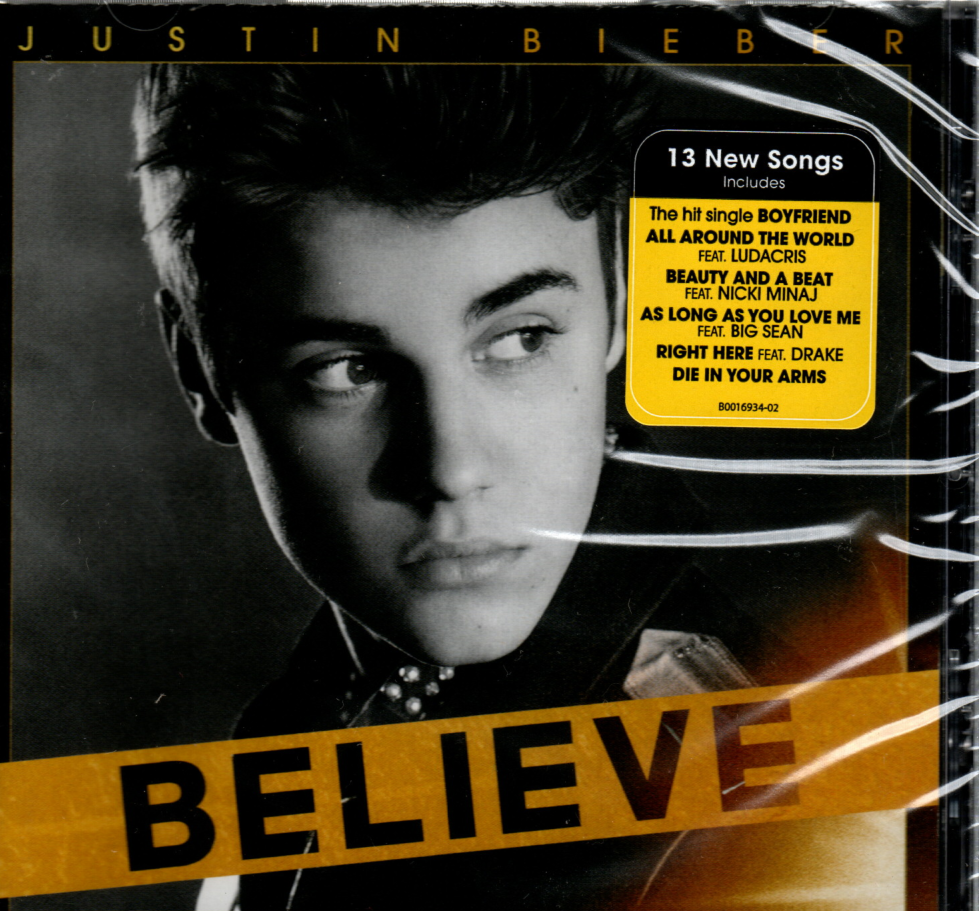 CD Justin Bieber ‎– Believe