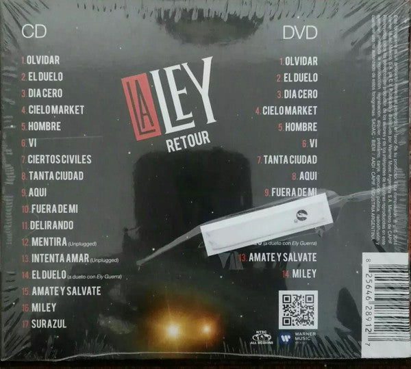 CD + DVD La Ley - Retour
