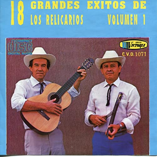 CD Los Relicarios - 18 Grandes Éxitos