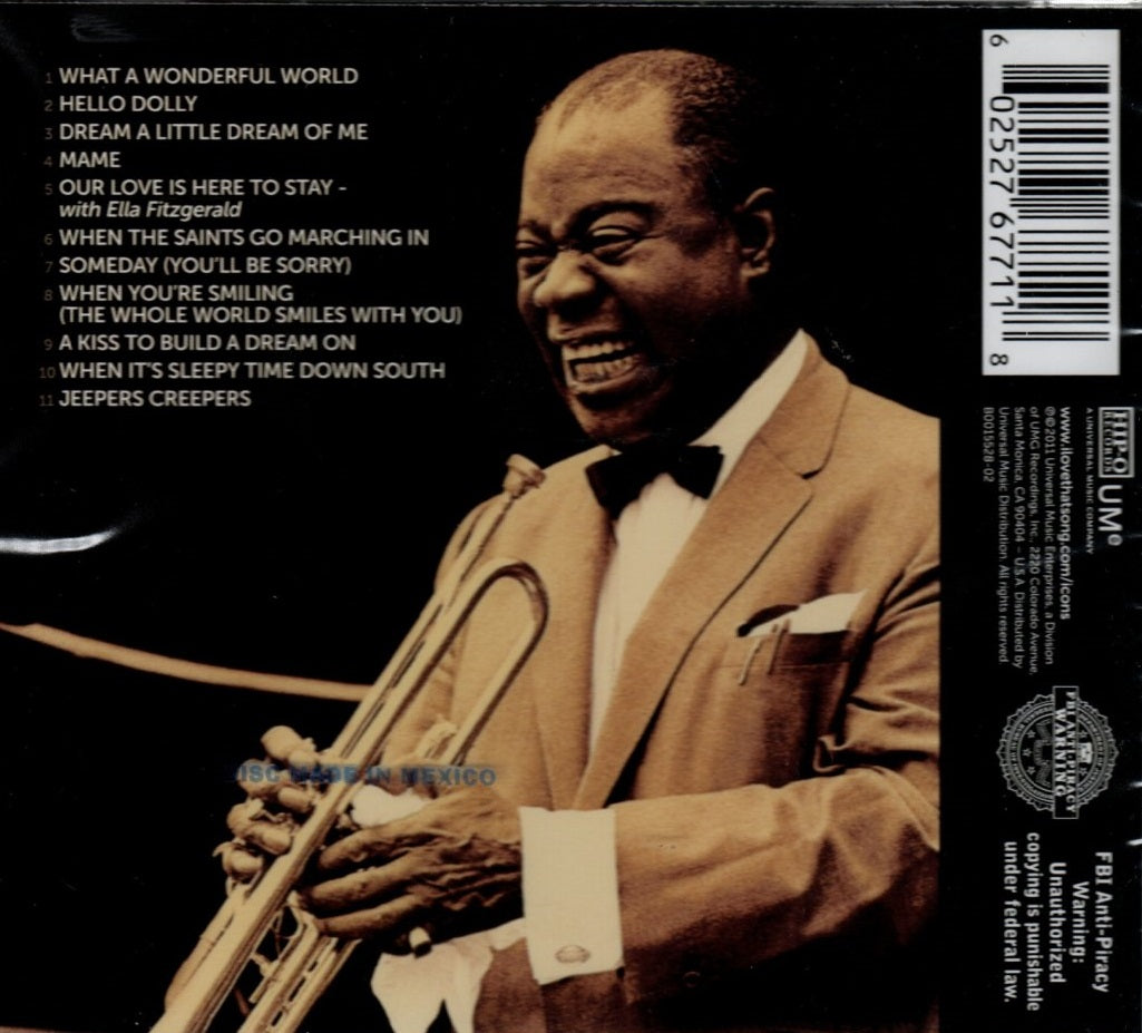CD  Louis Armstrong – Icon