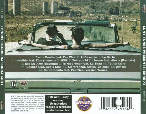 CD Luny Tunes - Erre XI