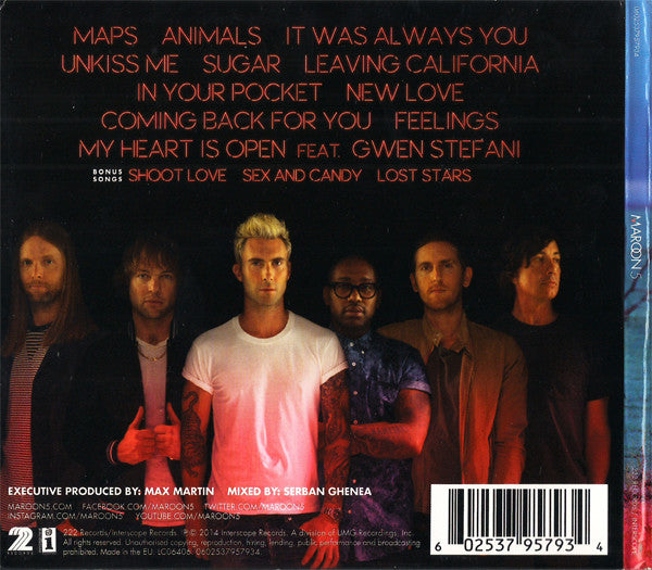 CD Maroon 5 - V Deluxe