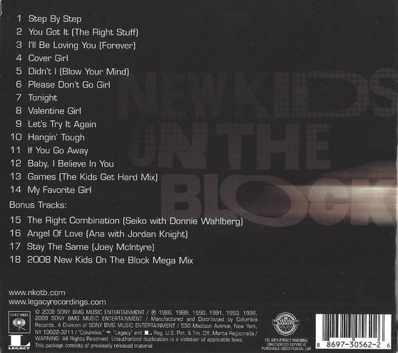 CD New Kids On The Block – Greatest Hits