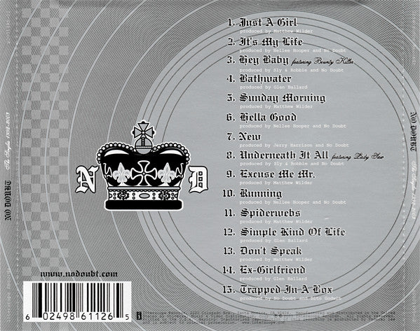 CD No Doubt - The Singles 1992 - 2003