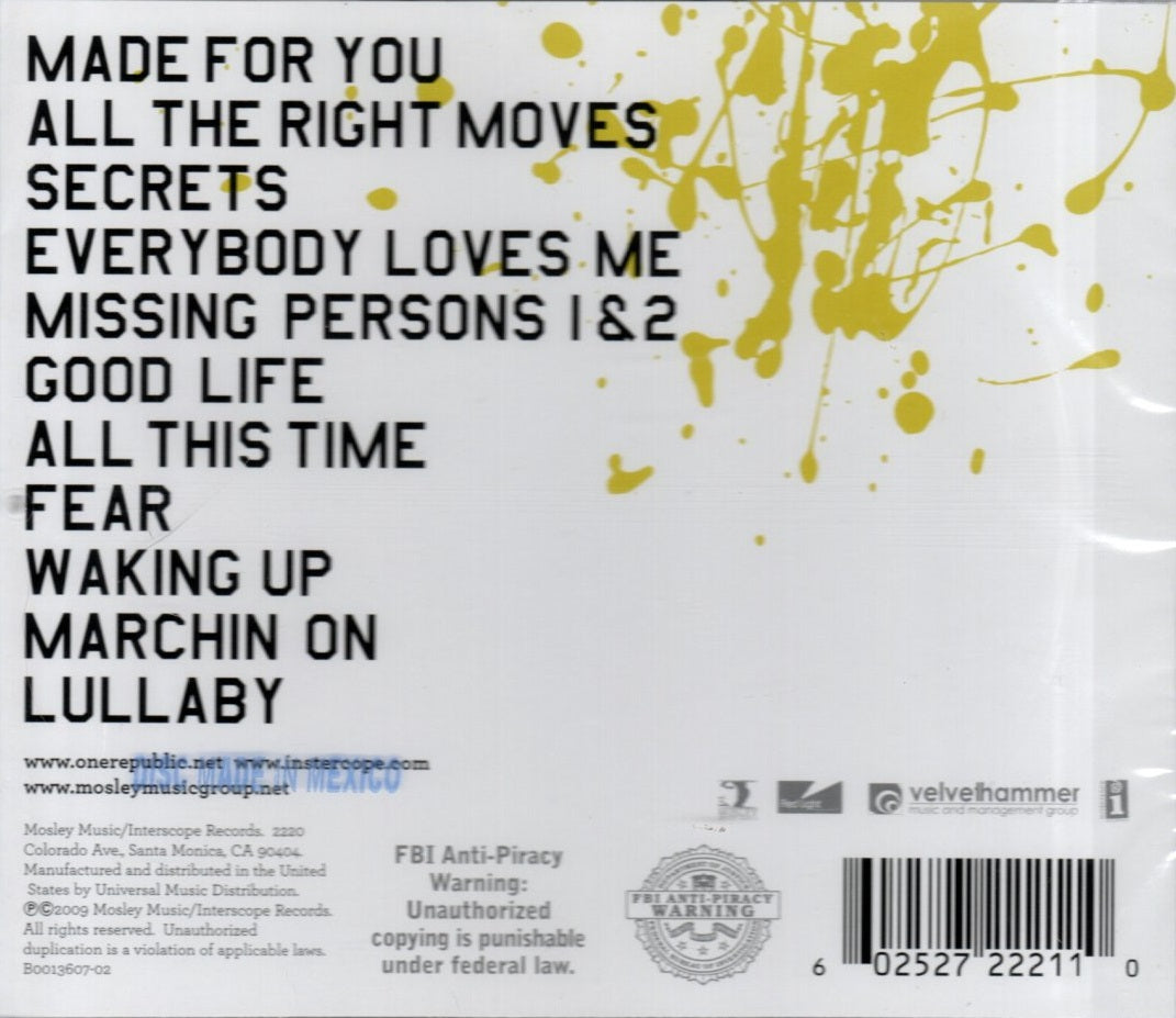 CD OneRepublic – Waking Up