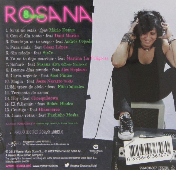 CD Rosana - 8 Lunas