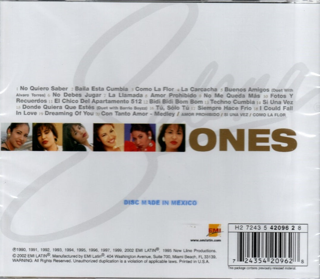 CD Selena – Ones