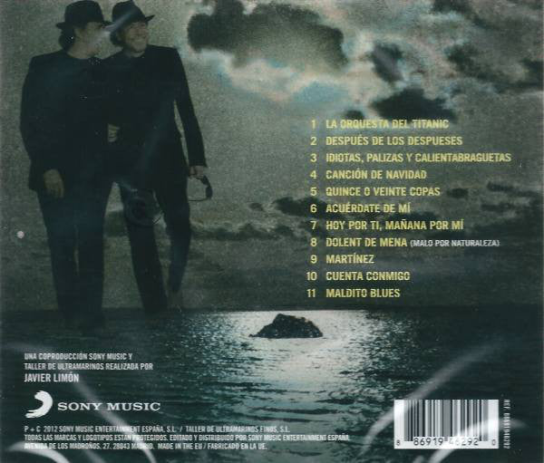 CD Serrat & Sabina ‎– La Orquesta Del Titanic