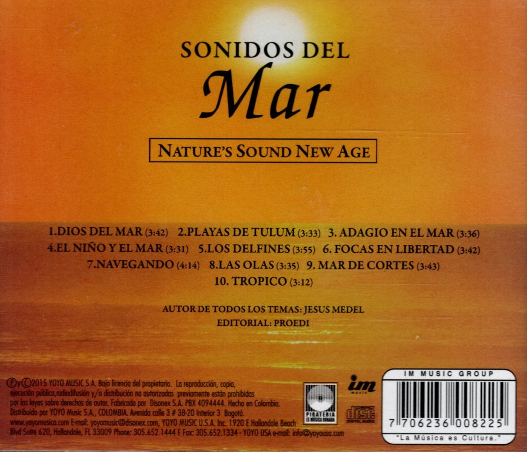 CD Sonidos De Mar - Nature's Sound New Age