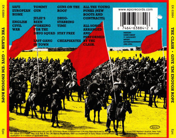 CD The Clash – Give 'Em Enough Rope