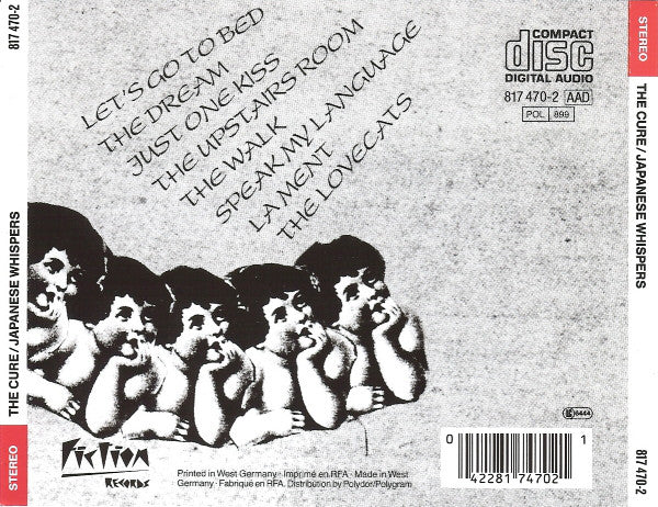 CD The Cure -The Whispers