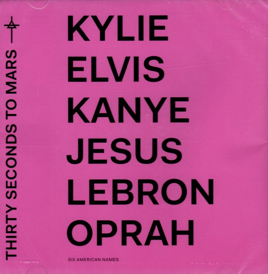 CD Thirty Seconds To Mars ‎– America