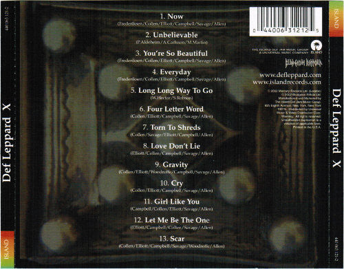 CD X Def Leppard