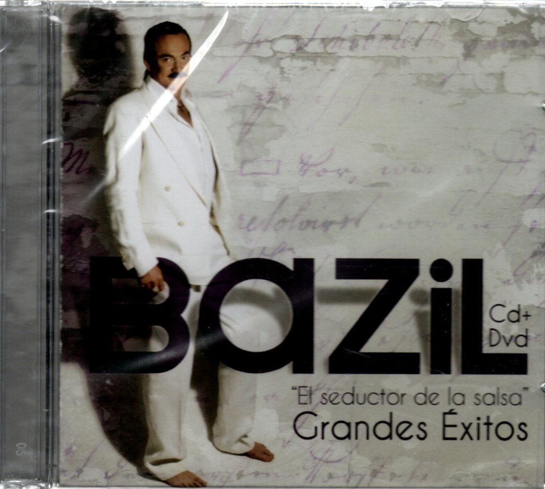 CD + DVD Bazil "El Seductor De La Salsa" - Grandes Éxitos