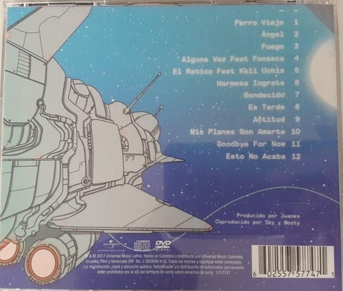 CD + DVD  Juanes – Mis Planes Son Amarte