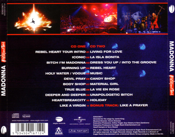 CDX2 Madonna - Rebel Heart Tour
